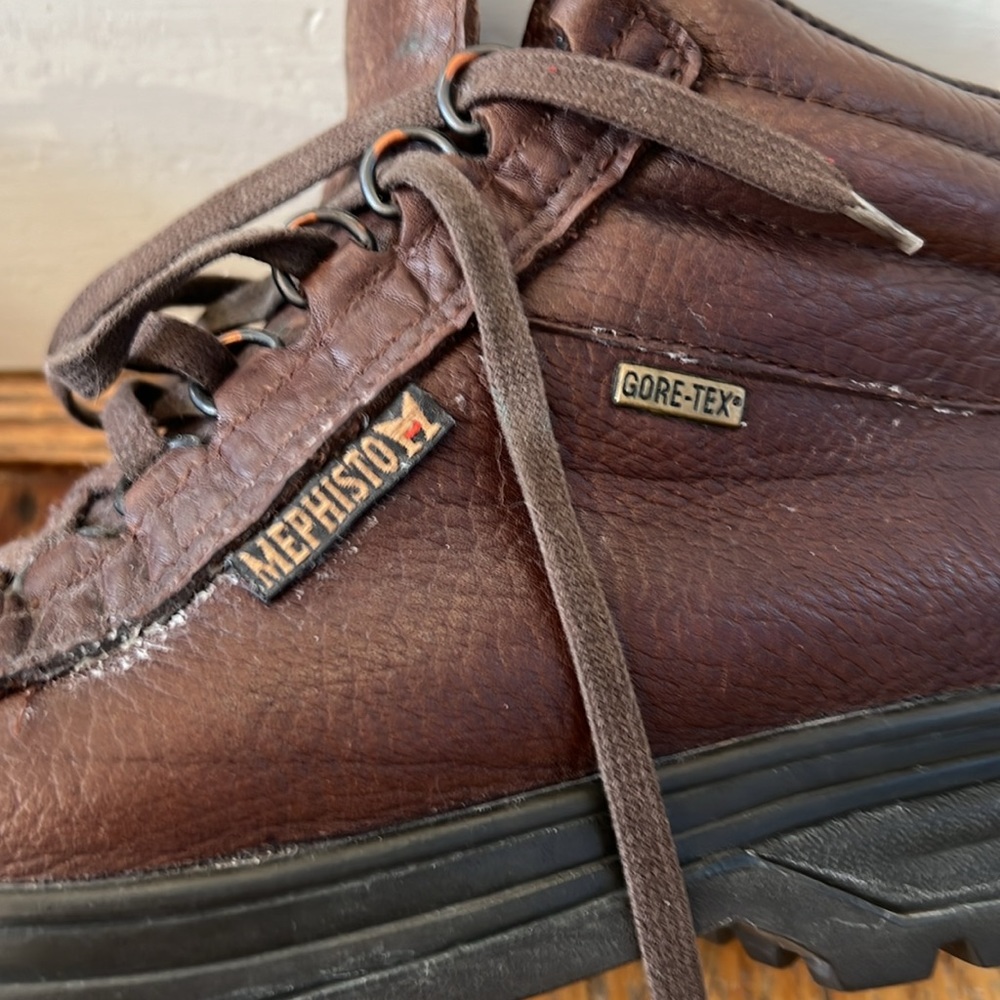 Mephisto brown leather boot - Picture 4 of 10